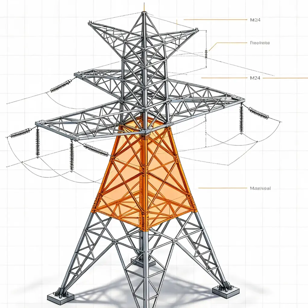 Анализ на материалите на Power Steel Towers