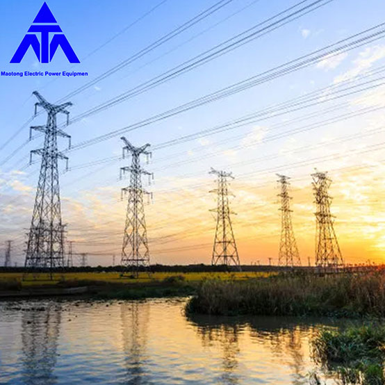 35KV 66KV Електрическа стоманена кула за спиране на падане